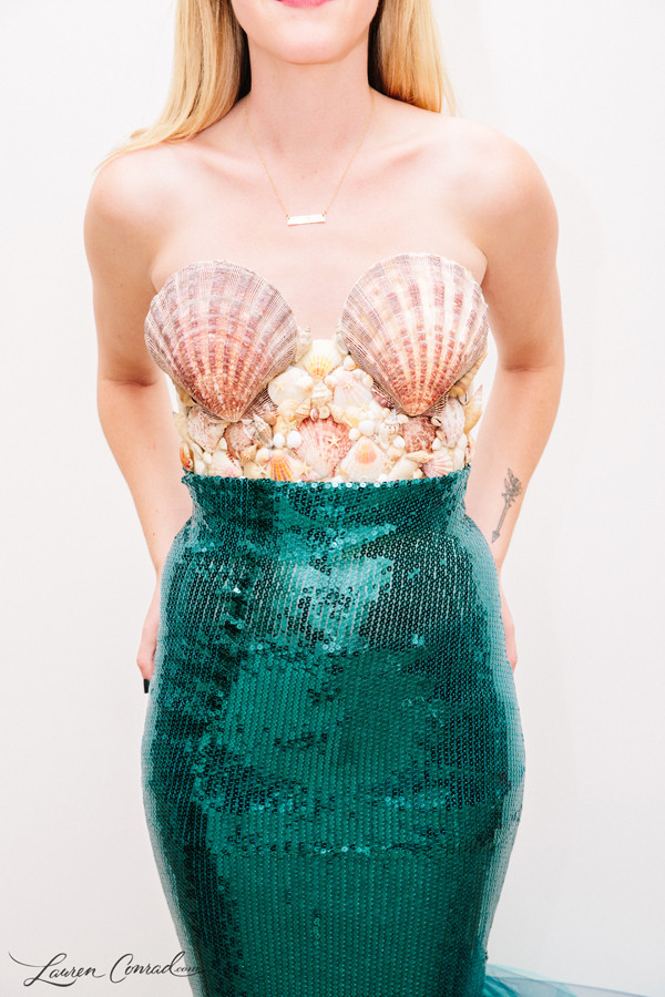 DIY Ariel Costume
 Hocus Pocus My Mermaid Halloween Costume Lauren Conrad