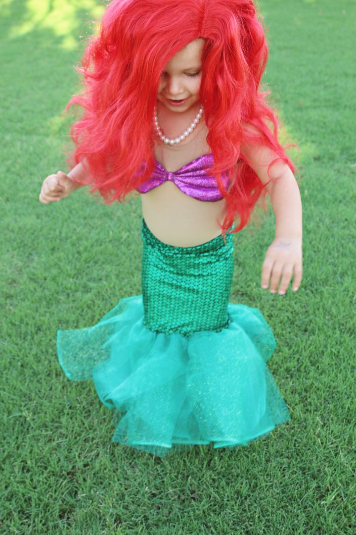 DIY Ariel Costume
 DIY Little Mermaid Costume halloween