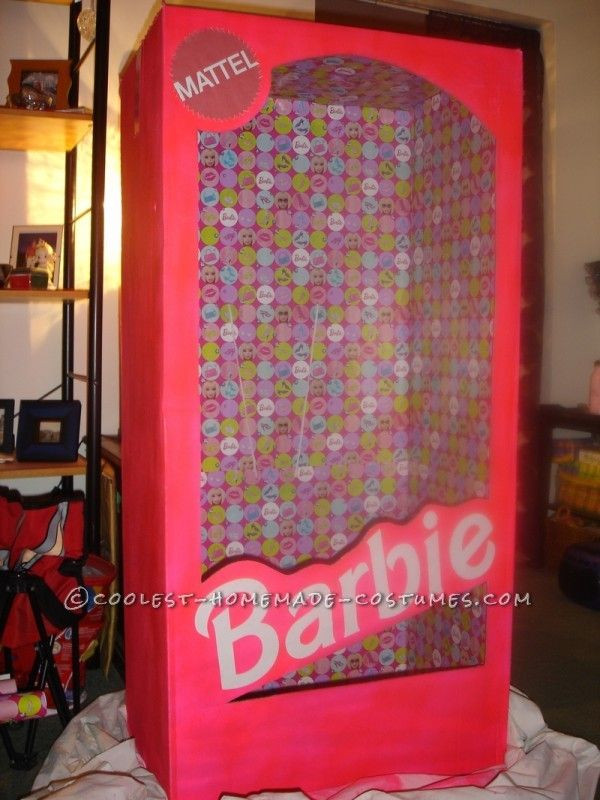 DIY Barbie Costume
 ADULT DIY Barbie box costume Really Awesome Costumes