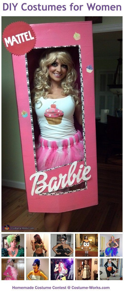 DIY Barbie Costume
 Homemade Costumes for Women