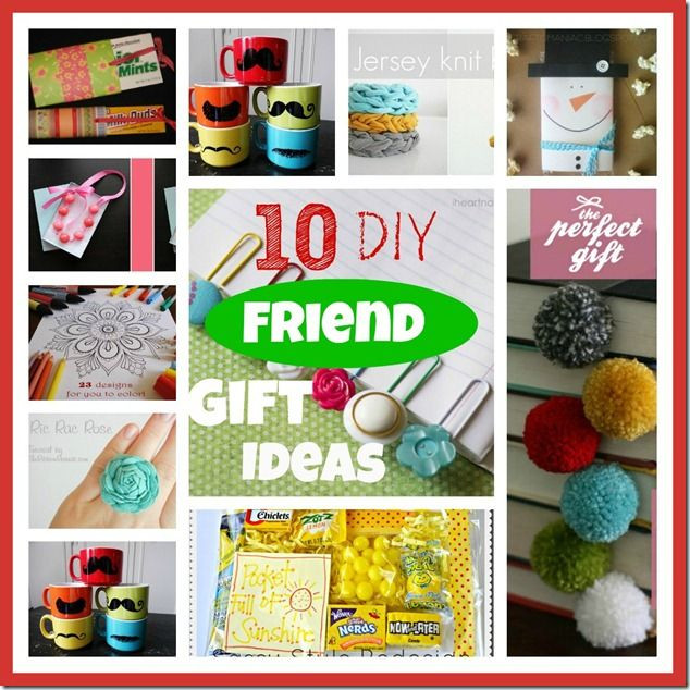 DIY Best Friend Christmas Gifts
 "10 DIY little friend t ideas" so good for friends