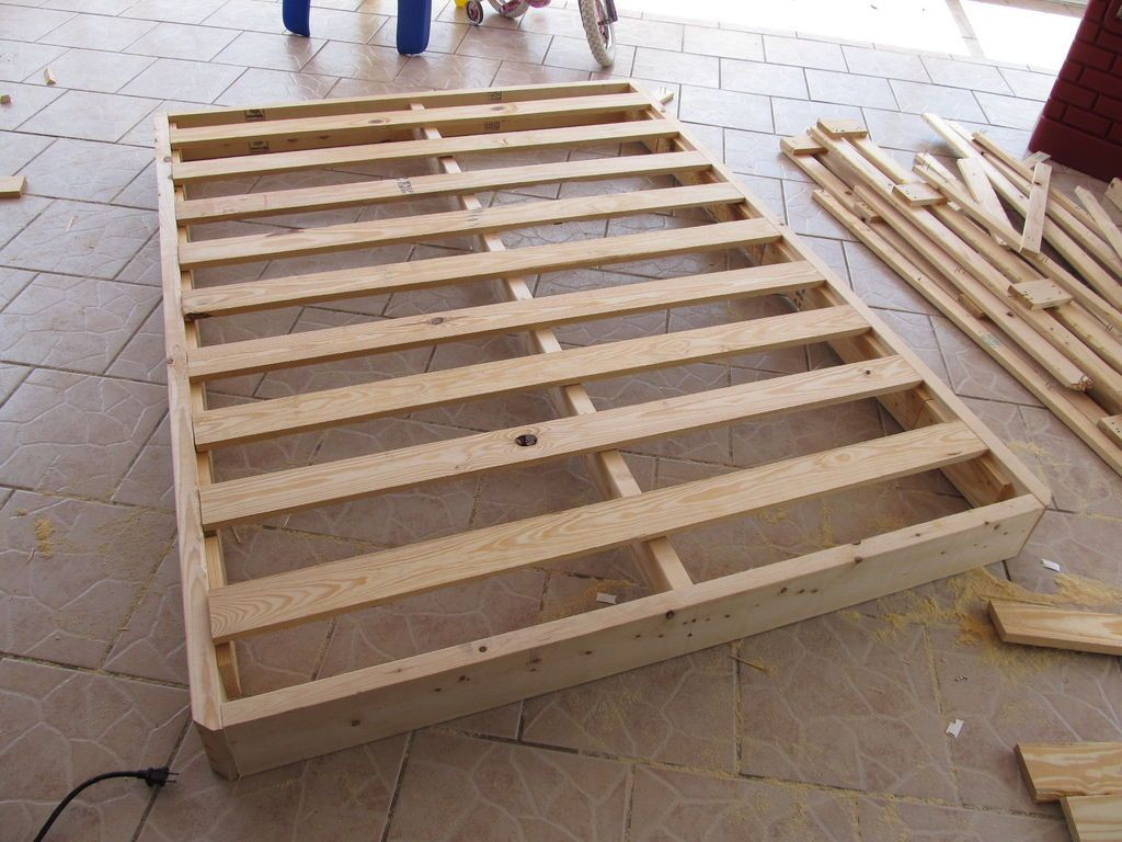 DIY Box Spring Bed Frame
 Re Building a Bed Foundation DIY Woodworking