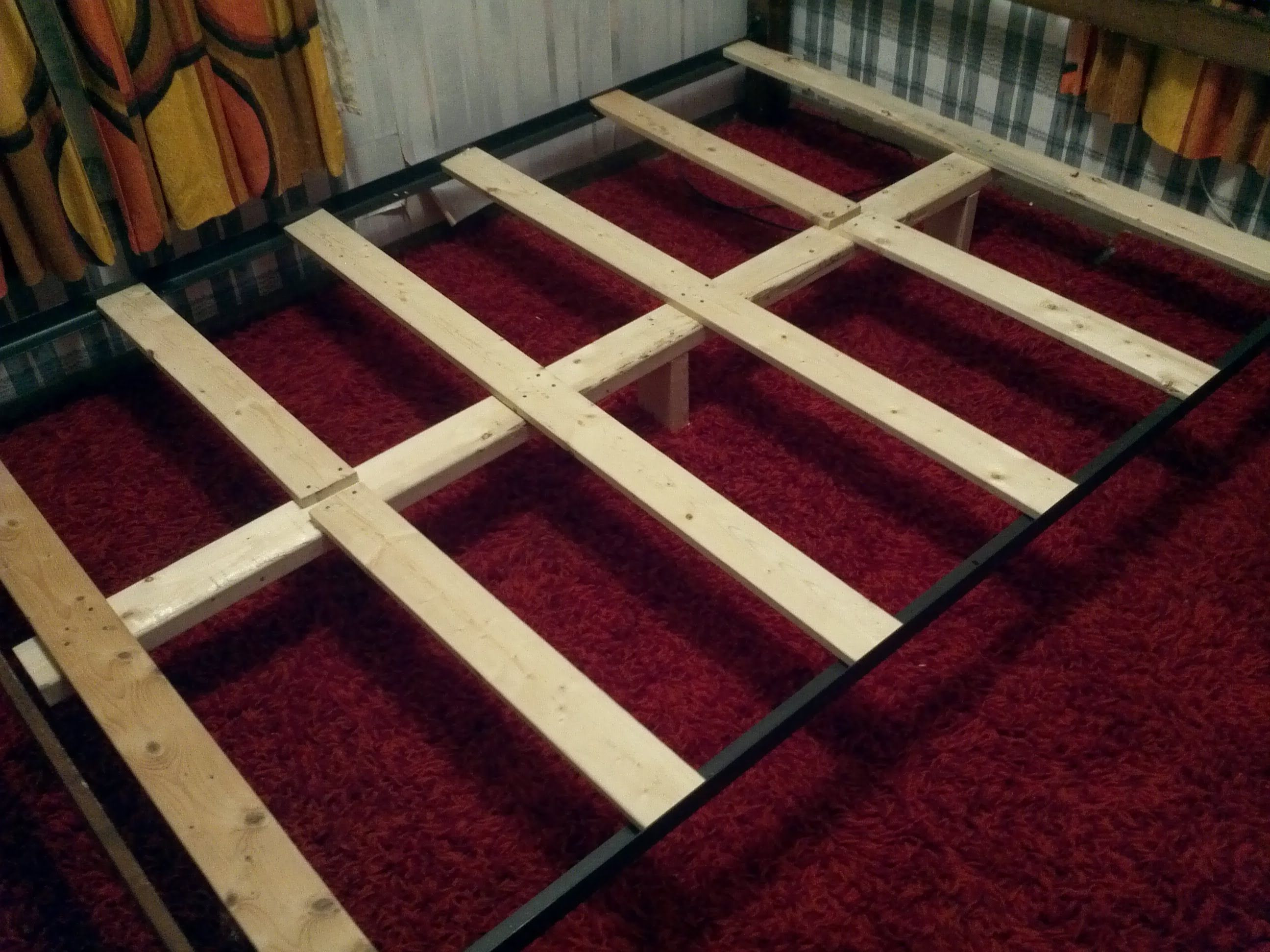 DIY Box Spring Bed Frame
 How To Support a Mattress Without a Box Spring Build a