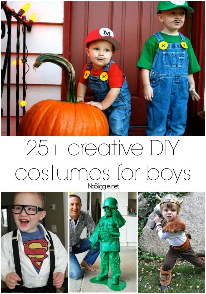 DIY Boys Costumes
 25 Creative DIY Costumes for Boys