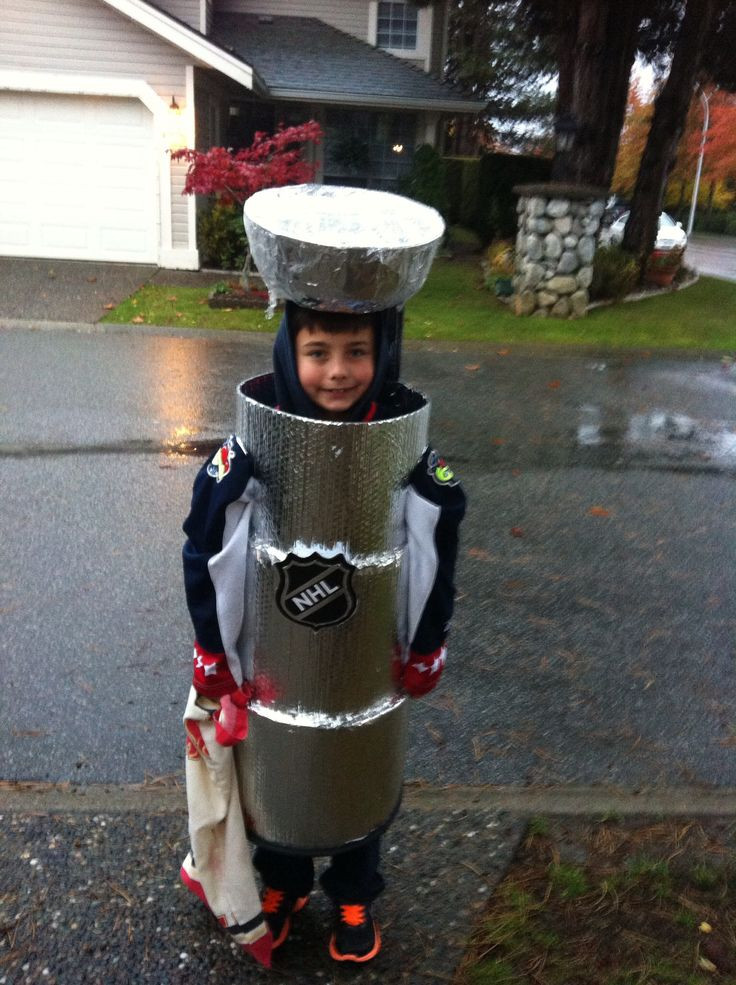 DIY Boys Costumes
 Homemade Stanley cup boys costume Halloween