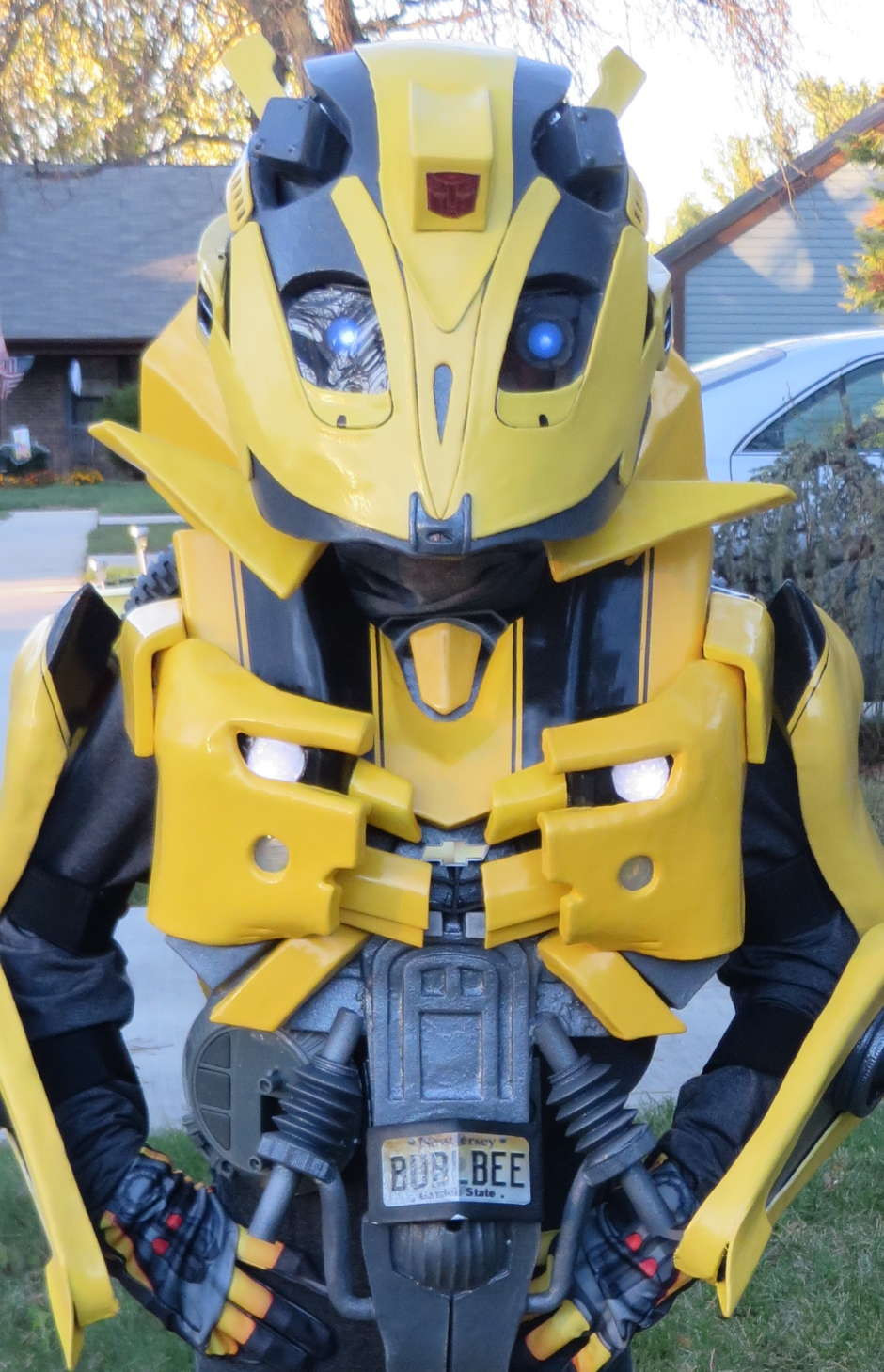 DIY Bumblebee Transformer Costume
 Epic DIY Kids Bumblebee Transformers Costume