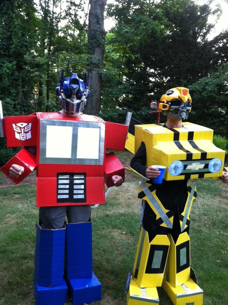 Diy Transformers Costumes Homemade Transformer Costume Homemade