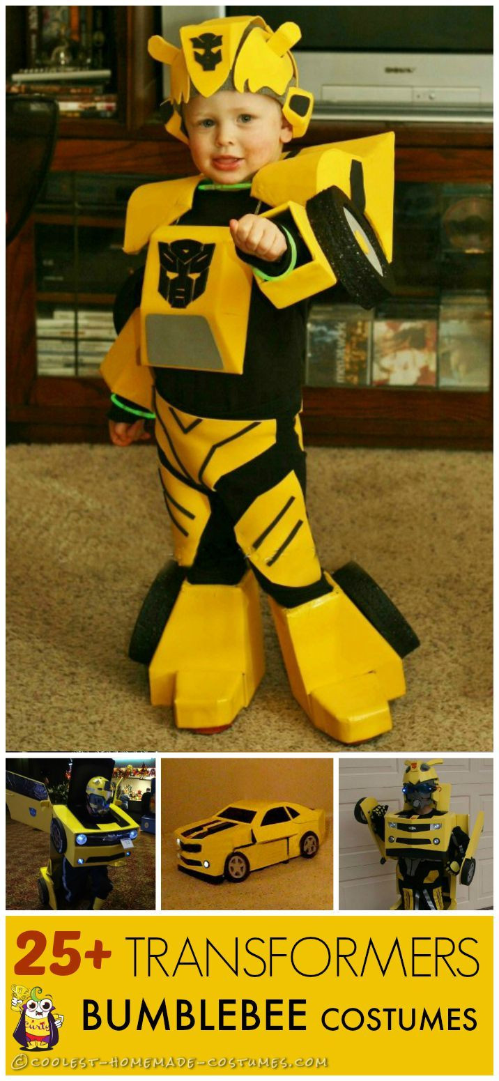 DIY Bumblebee Transformer Costume
 Best 25 Homemade costumes ideas on Pinterest