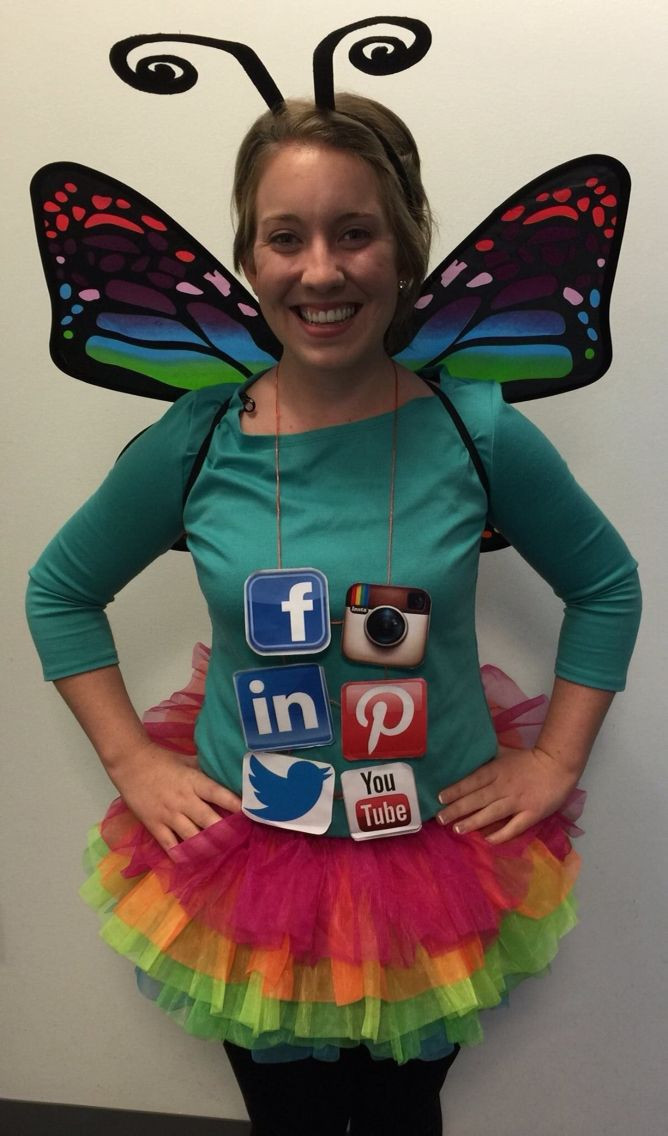 DIY Butterfly Costume
 25 bästa Social butterfly costume idéerna på Pinterest