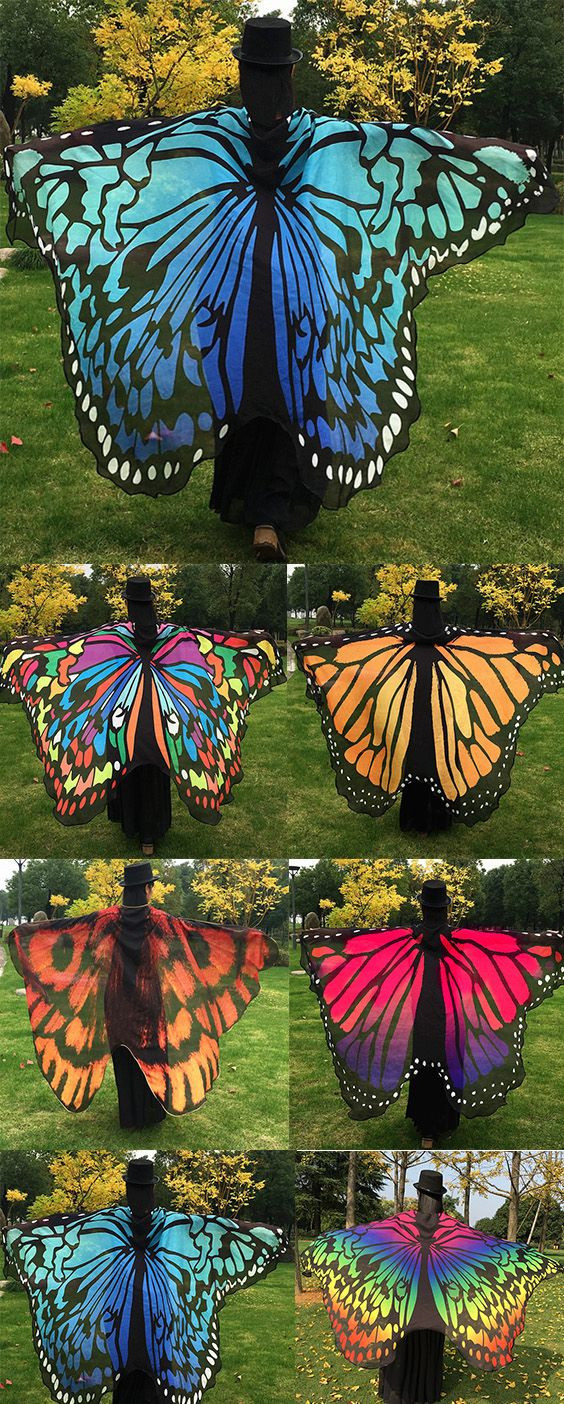 DIY Butterfly Costume
 Butterfly Wing Cape really REALLY want this