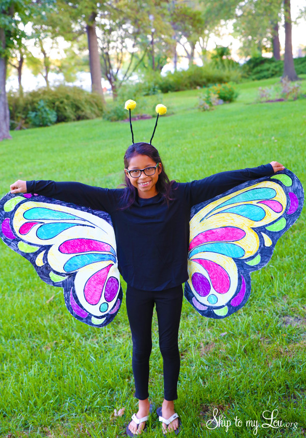 DIY Butterfly Costume
 DIY Halloween Costumes