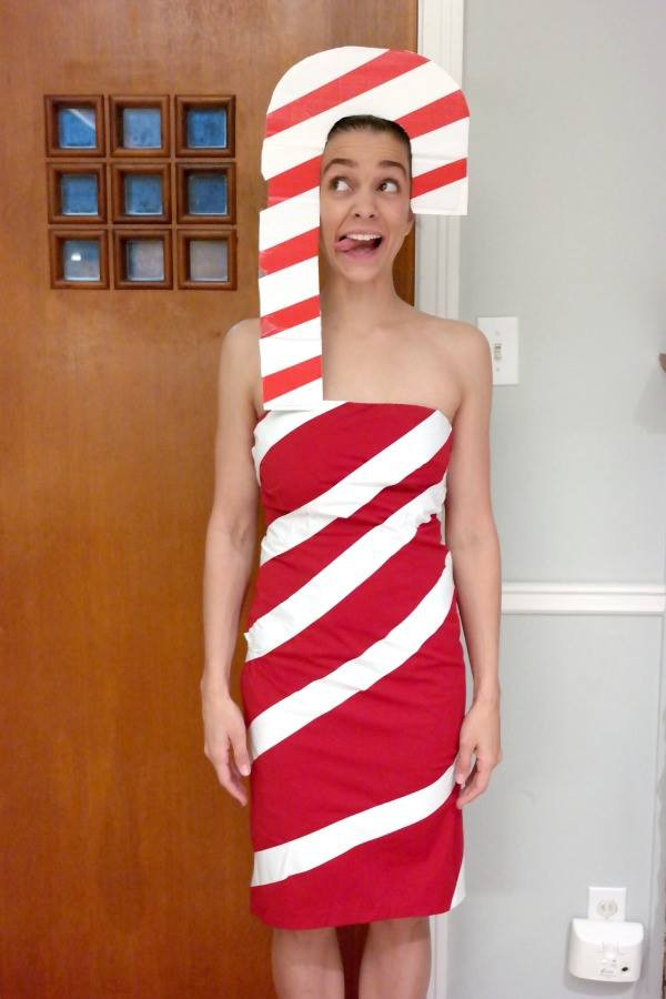 DIY Candy Costume
 ADULTS DIY Candy Cane Costume Really Awesome Costumes