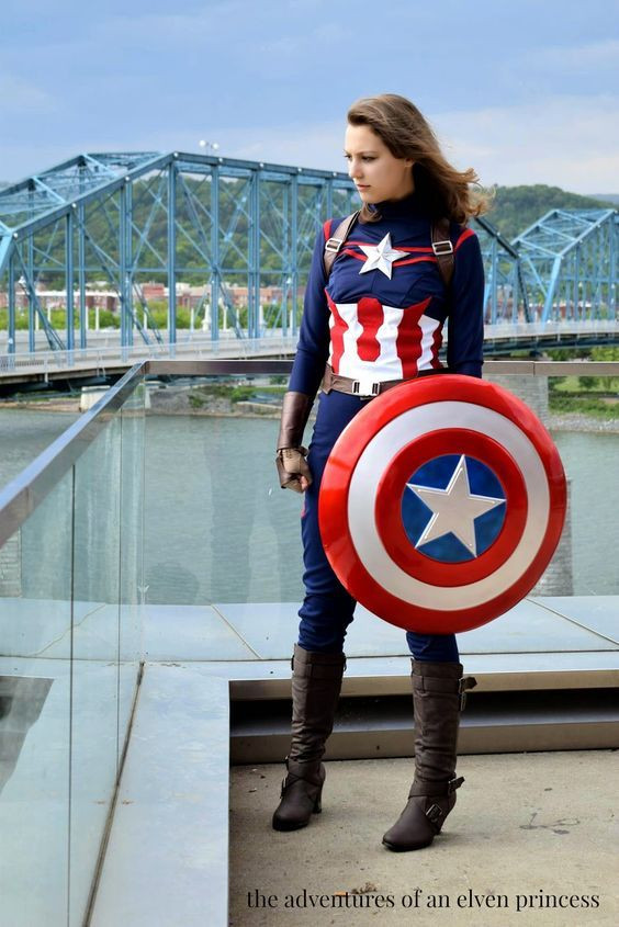 DIY Captain America Costume
 DIY Captain America Costume