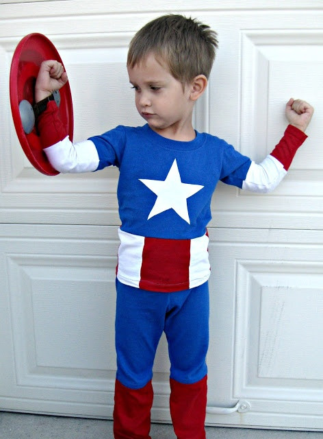 DIY Captain America Costume
 1000 ideas about Little Boy Costumes on Pinterest