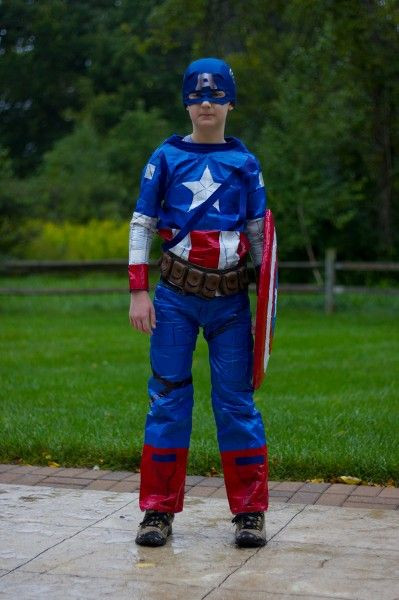 DIY Captain America Costume
 17 Best images about kid s costume love on Pinterest