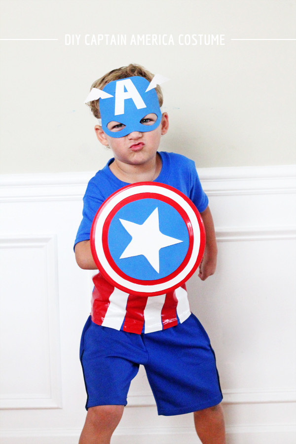 DIY Captain America Costume
 DIY Captain America Costume with PB Kids