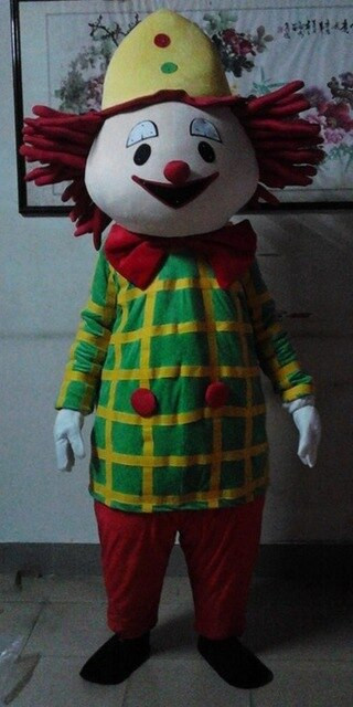 DIY Cartoon Character Costume
 DIY costume cosplay Happy Clown Mascot Costume Cartoon