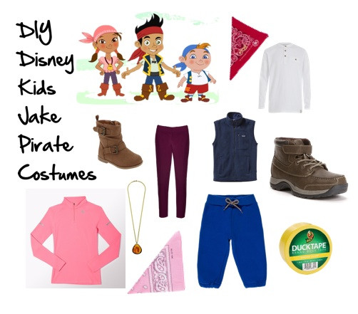 DIY Cartoon Character Costume
 DIY Halloween Costumes Disney Junior Pirates The Toy