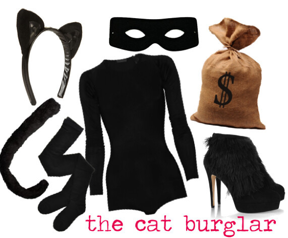 DIY Cat Halloween Costume
 Halloween DIY Cat Burglar Costume Lauren Conrad