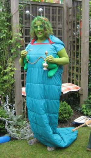 DIY Caterpillar Costume
 Alice in Wonderland Catepillar Homemade Costume Idea
