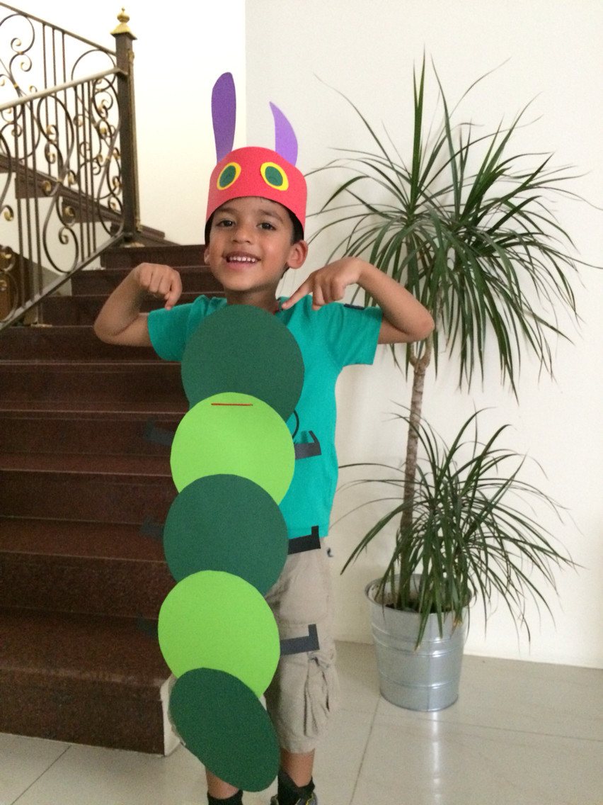 DIY Caterpillar Costume
 Easy Book Week Costumes For Boys