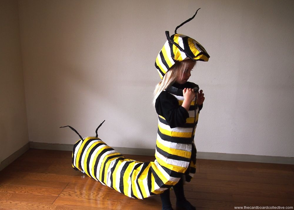 DIY Caterpillar Costume
 homemade