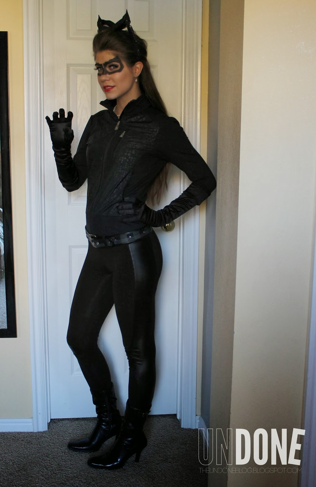 DIY Catwoman Costume
 Undone