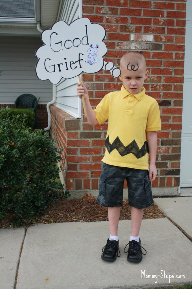 DIY Charlie Brown Costume
 15 DIY Halloween Costumes Perfect for Boys Spaceships