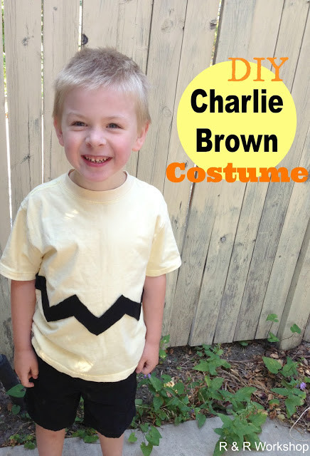 DIY Charlie Brown Costume
 Halloween Crafts and Recipes for Kids
