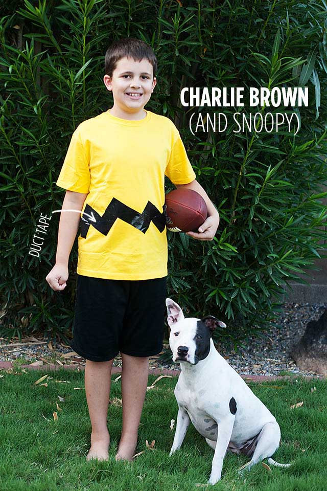 DIY Charlie Brown Costume
 15 Last Minute DIY Costume Ideas unOriginal Mom