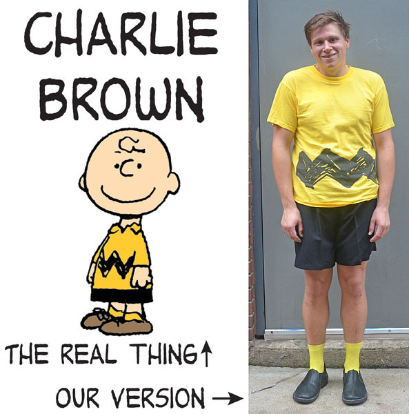 DIY Charlie Brown Costume
 Velma Dinkley Angus Young Honey Boo Boo Sonny Crockett