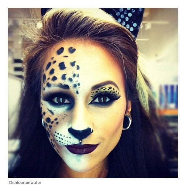 DIY Cheetah Costumes
 Makeup Monday DIY Halloween