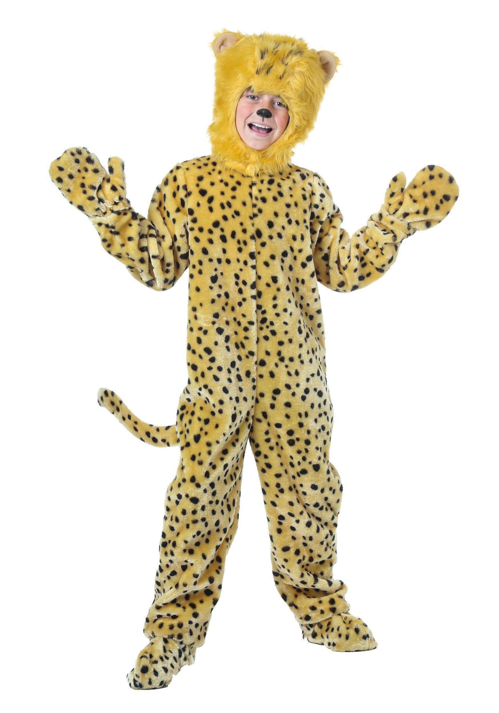 DIY Cheetah Costumes
 Child Cheetah Costume