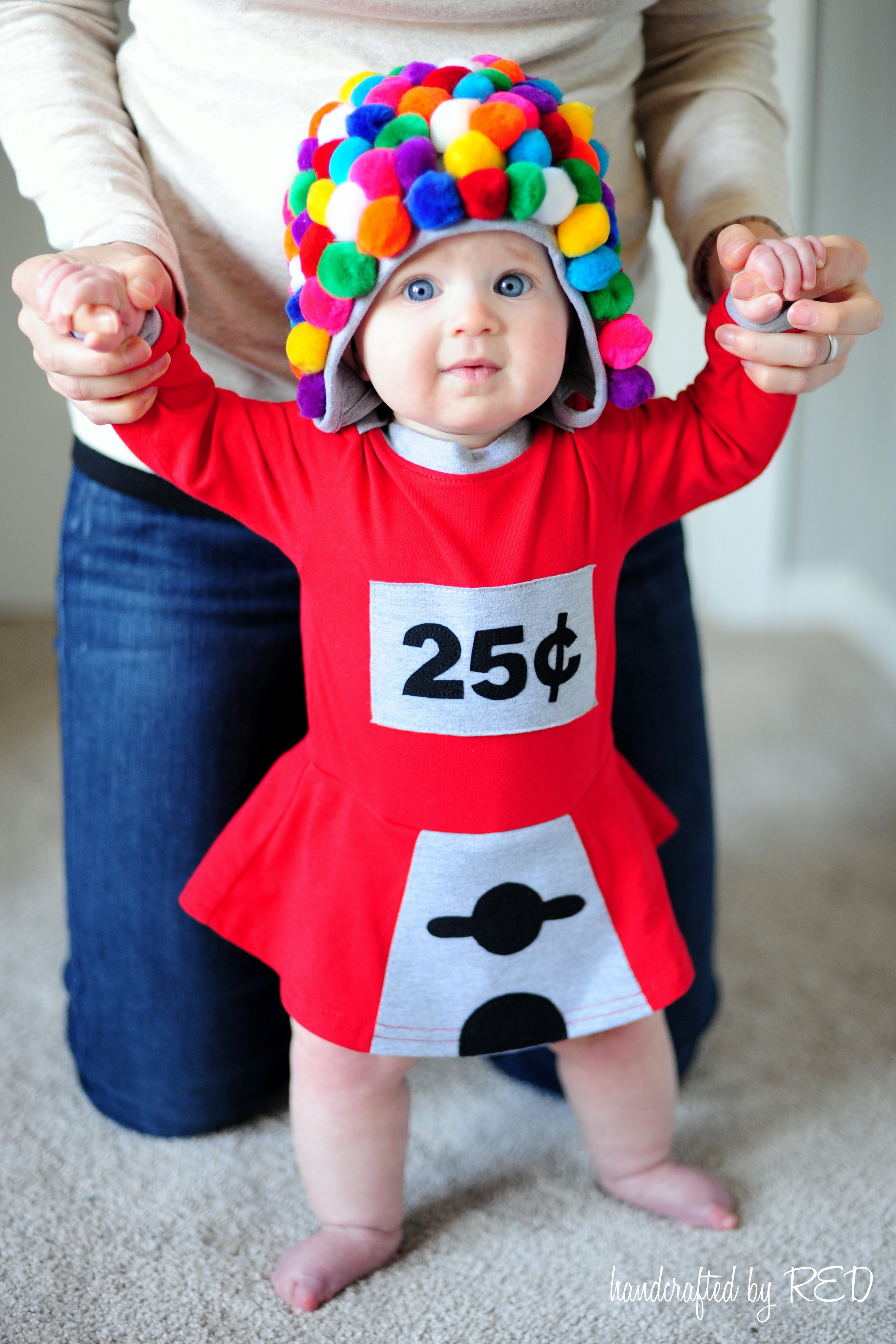 DIY Child Costumes
 DIY Baby Gumball Machine Costume Peek a Boo Pages