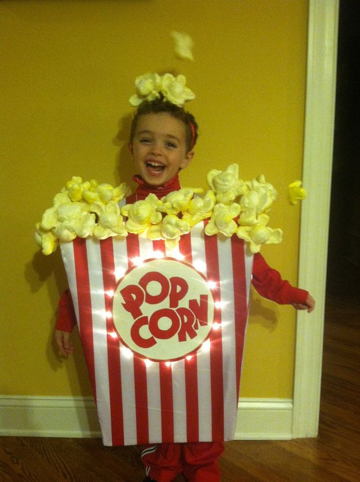 DIY Child Costumes
 Best 25 Popcorn costume ideas on Pinterest
