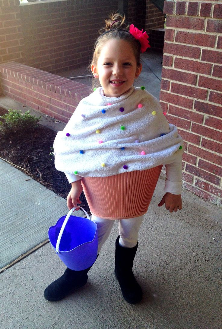 DIY Child Costumes
 Little Girls DIY Cupcake Halloween Costume All u need