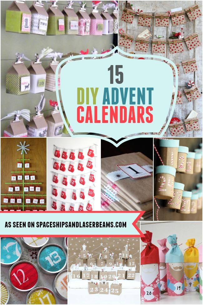DIY Christmas Advent Calendar
 15 DIY Advent Calendars Spaceships and Laser Beams