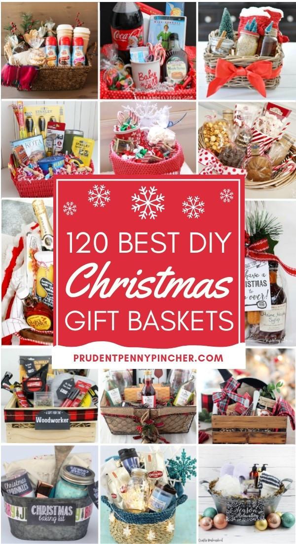 DIY Christmas Baskets
 120 DIY Christmas Gift Baskets Prudent Penny Pincher