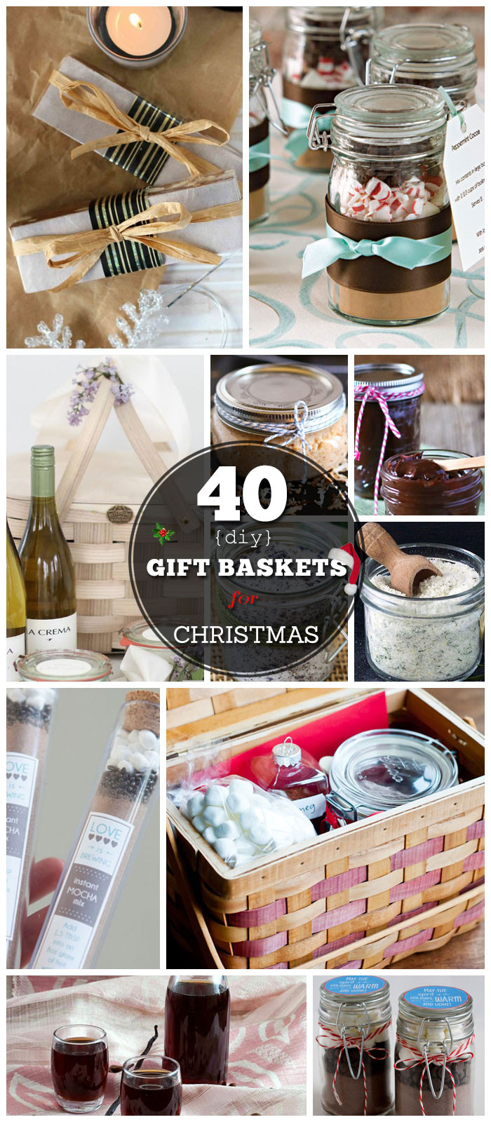 DIY Christmas Baskets
 30 Christmas Gift Baskets for All Your Loved es