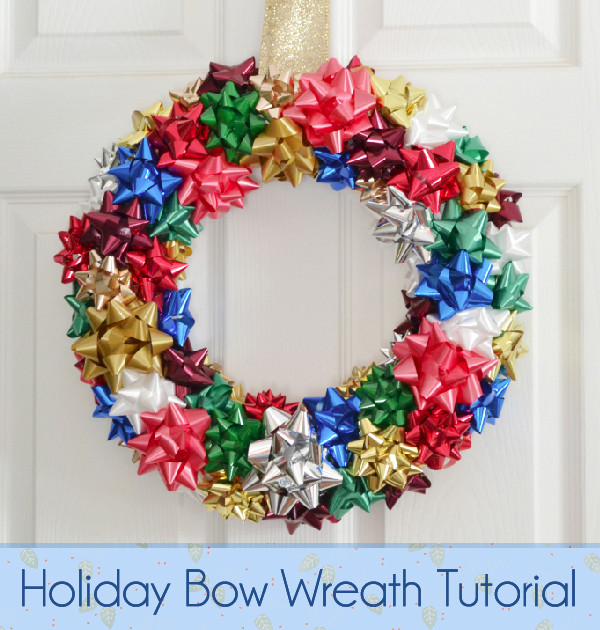 DIY Christmas Bow
 DIY Holiday Bow Wreath Tutorial