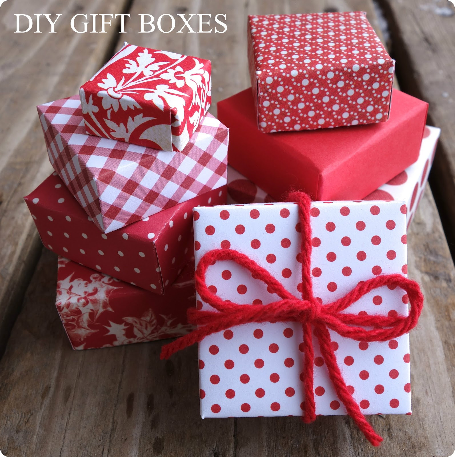 DIY Christmas Box
 BLISSFUL ROOTS DIY Gift Boxes