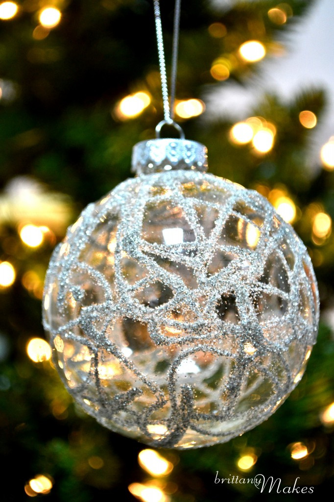 DIY Christmas Bulbs
 My DIY Christmas Part 4 "German Glass Glitter Ornaments