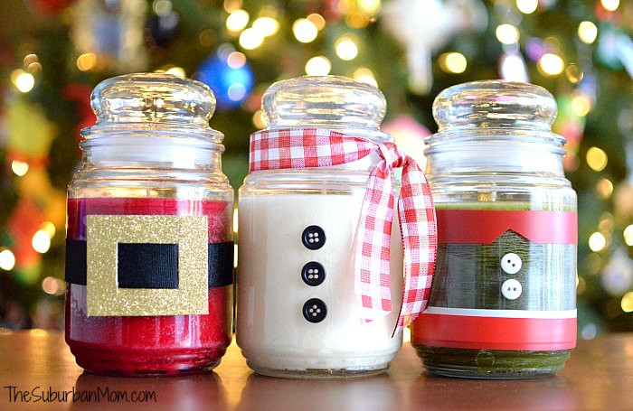 DIY Christmas Candles
 DIY Christmas Candles And Other Easy Gift Ideas For Less