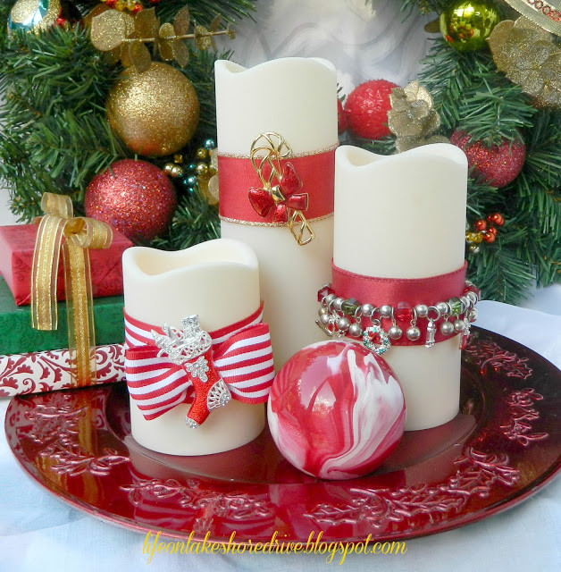 DIY Christmas Candles
 Crafty Craft Fairs