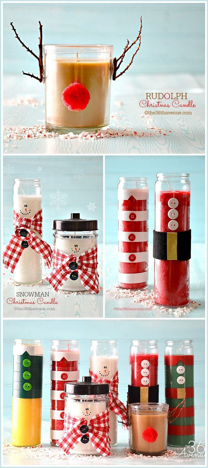 DIY Christmas Candles
 Get In The Christmas Spirit With These Magical 30 DIY