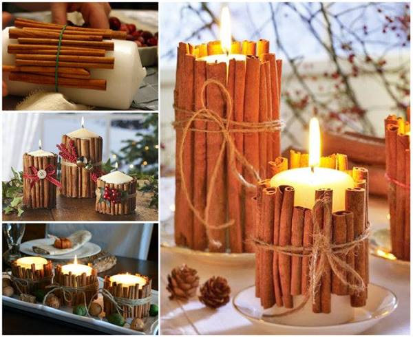 DIY Christmas Candles
 40 Creative DIY Holiday Candles Projects