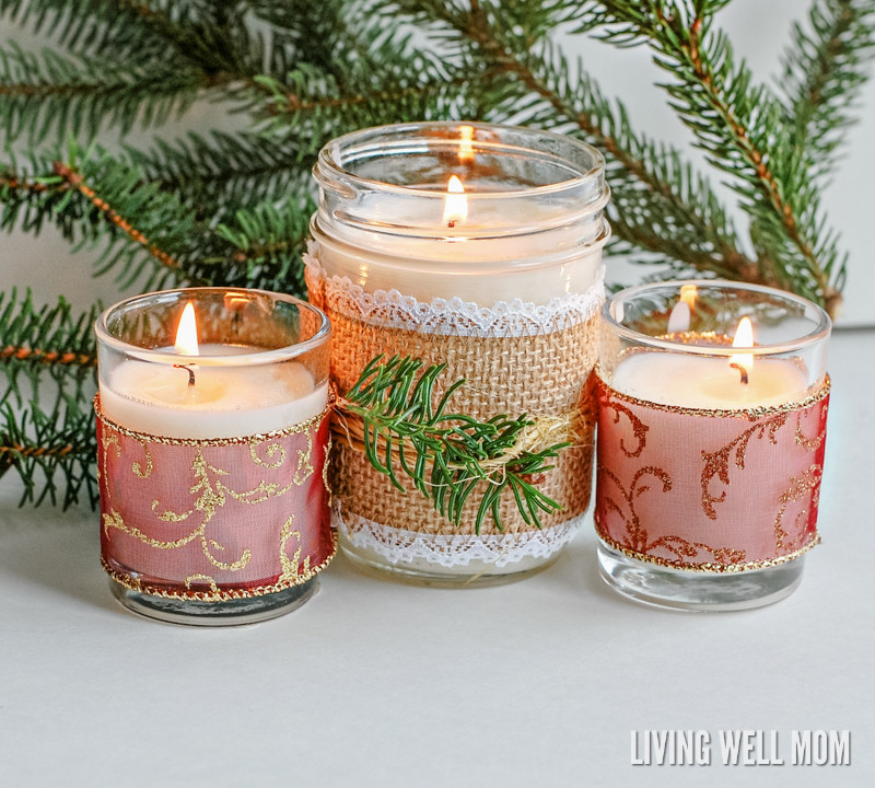 DIY Christmas Candles
 DIY Christmas Candles with Essential Oils