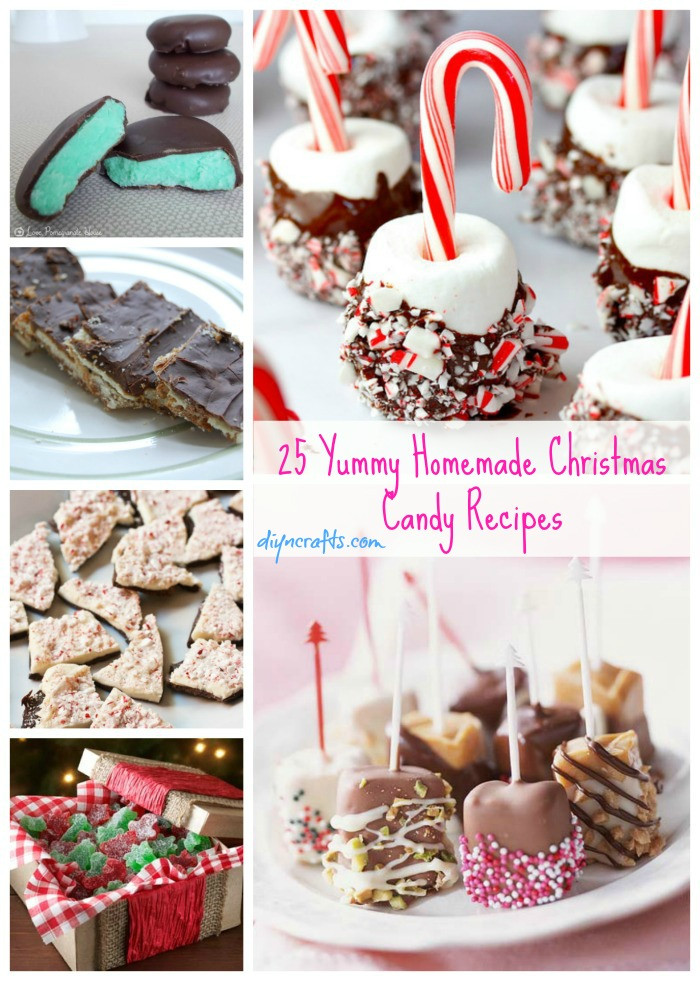 DIY Christmas Candy
 25 Yummy Homemade Christmas Candy Recipes DIY & Crafts