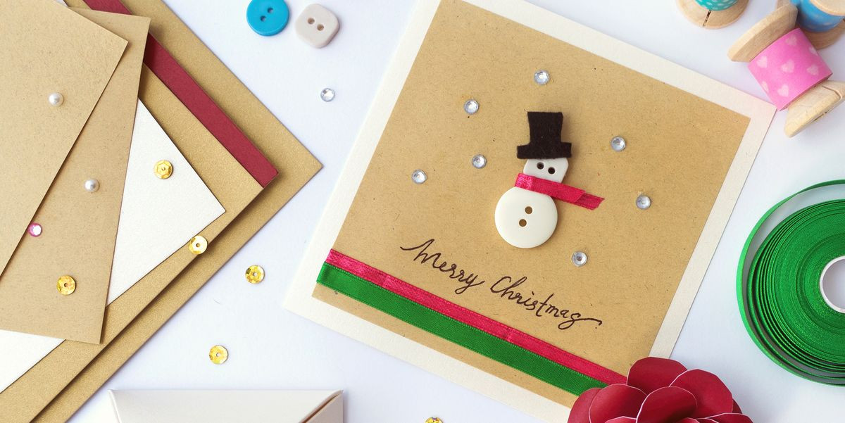 DIY Christmas Card
 20 DIY Christmas Card Ideas Easy Homemade Christmas