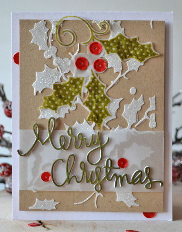 DIY Christmas Card Ideas
 30 Beautiful Diy & Homemade Christmas Card Ideas For 2014